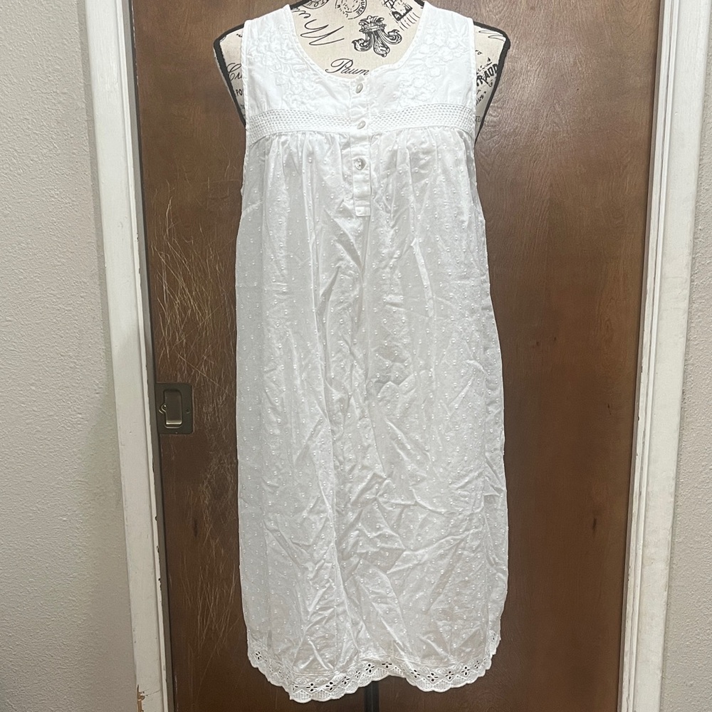 Saint Tropez West White Lace Chemise